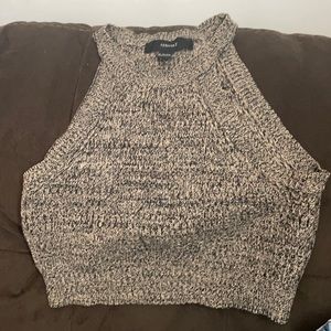 Forever 21 knitted crop top small